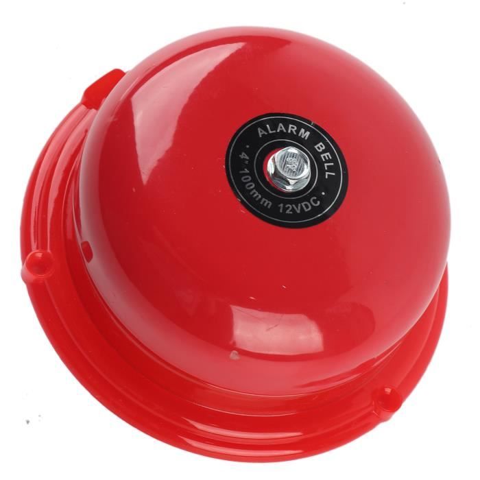 Cloche Électrique 220V 5W Agatige - Pour Écoles, Usines, Lieux Publics - Acier Inoxydable, Son Clair