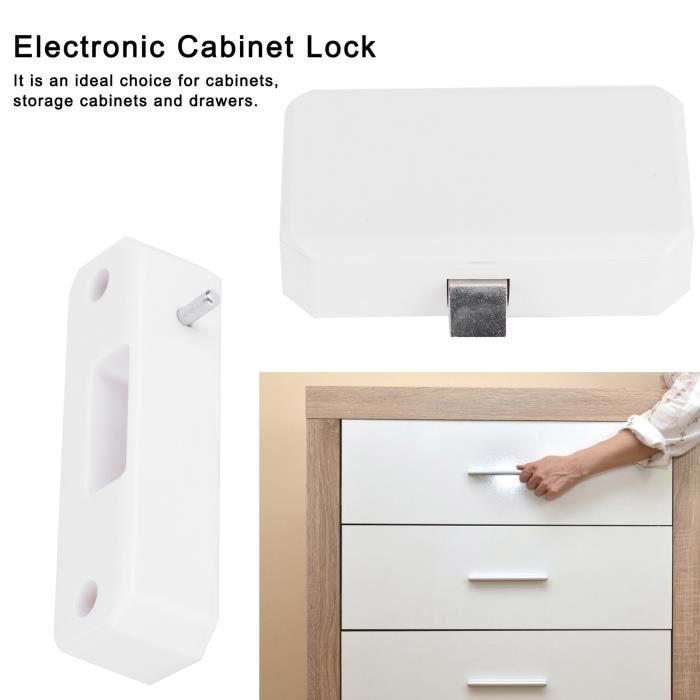 Serrure électronique à Carte/frigo NFC Pour Armoire - Sécurisez Vos Affaires Sans Clé