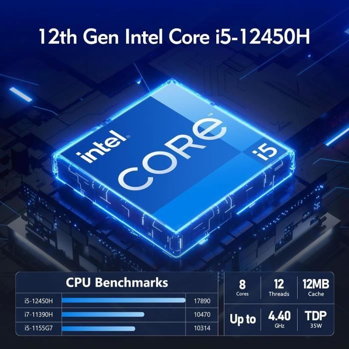 Un Mini PC Intel Core i5, 16Go RAM et 512Go SSD à 329€ au lieu de 499 -  CNET France