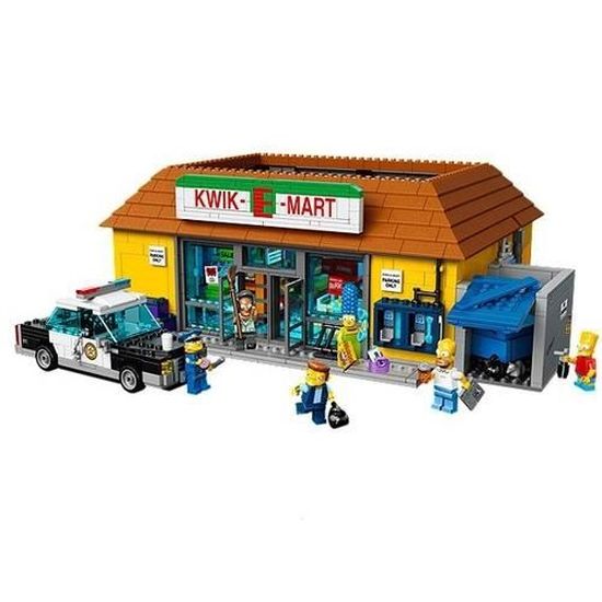 LEGO Simpsons Kwik E Mart 71016 LEGO The Kwik E Mart Multi Jouet Plastique Cdiscount Jeux Jouets