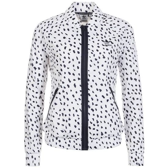 Veste adidas noir a pois blanc deals