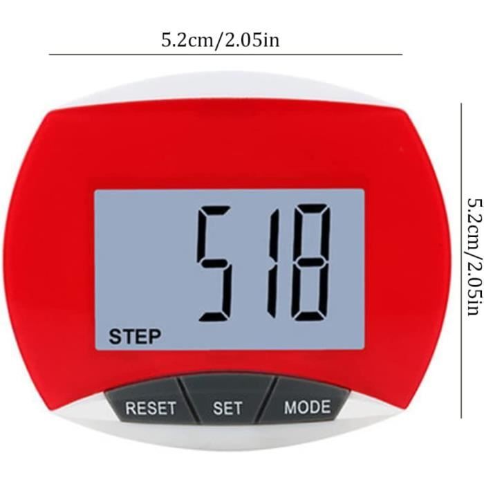 Podomètre De Marche 3D À Pas Simple Avec Podomètre À Clipser Pour