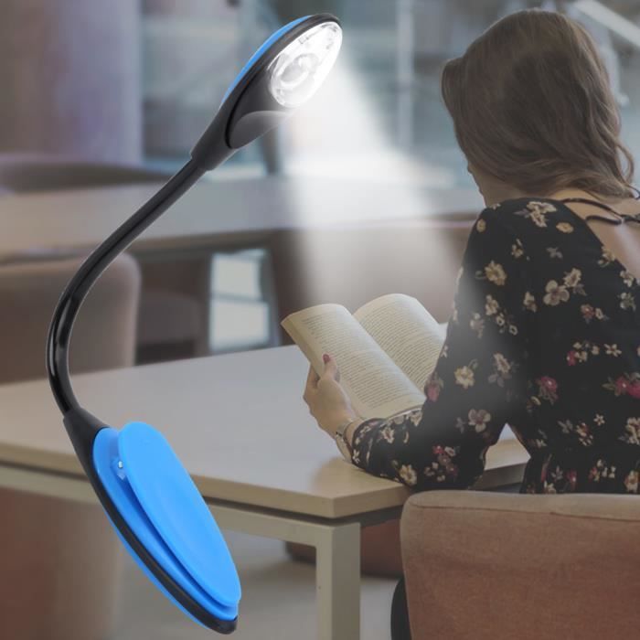 Lampe de pupitre de musique à clipser aste par USB, lampe de table de  chevet, lampe de lecture de bureau, 10 LED lumineuses - AliExpress