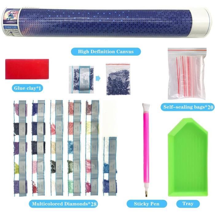 4 Penne Per Diamond Painting - Con Cera Morbida, Per Applicare Strass, Ideale Per Nail Art E DIY - Lunghezza 21.5cm - Foto 11