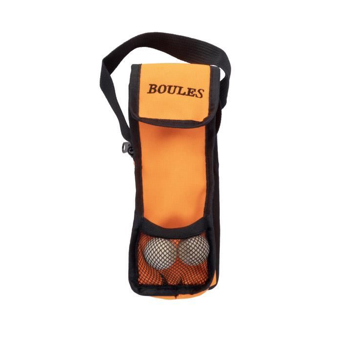 Triplette De Pétanque Adulte Neuve - 3 Boules + Sacoche + Cochonnet + Mesureur