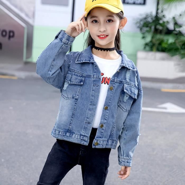 Veste best sale fille printemps