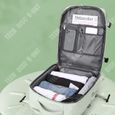 TD® Sac à dos de voyage grande capacité sac à dos de bagage multifonctionnel léger voyage sac de voyage d'affaires-2