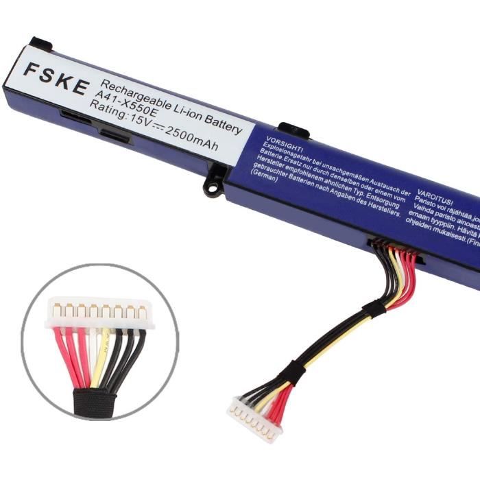 Batterie A41-X550E Pour ASUS X751L F751L Et Autres Modèles - 15V 2600mAh