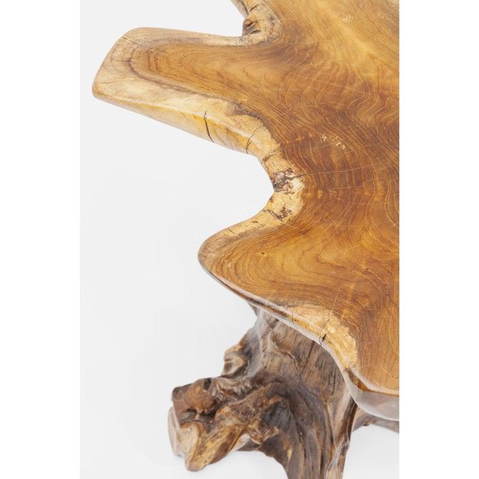 Table D'Appoint Kare Design Authentico - Bois Massif, Marron, 55x30x20 Cm, Style Scandinave