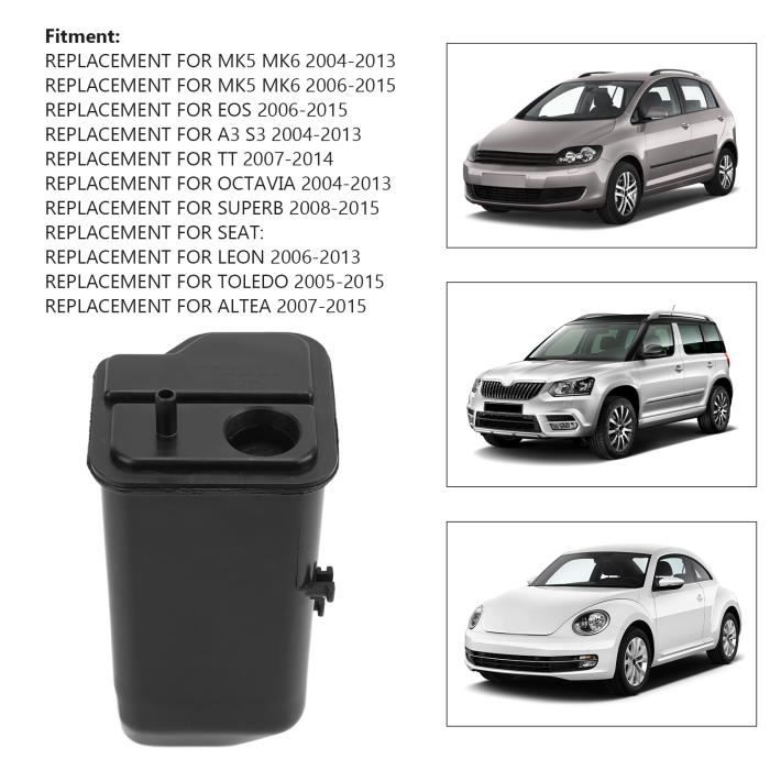 Cartouche Charbon Actif Rechange 1K0201801E - Pour VW, Audi, Seat - Filtre à Charbon Neuf - 7