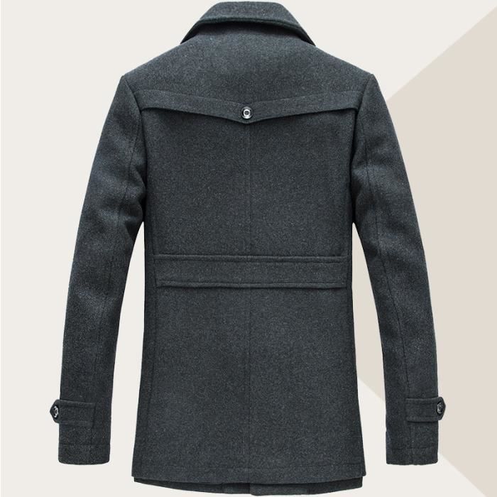 Manteau laine homme hiver on sale