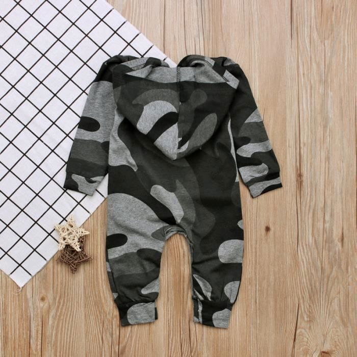 Pyjama Bébé Fille 0-6 Mois - Combinaison Manches Longues Sans Pieds - Léger Et Doux
