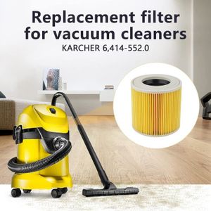 Filtre Plissé Pour Kärcher Aspirateur WD Série - Neuf Original Jaune