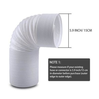 Accessoires Pour Climatiseurs Portables, Connecteur De Tuyau Pour Climatiseur Portable Adaptateur De Tuyau Dechappement Connecteur Dair Frais Facile A Utiliser De 130 Mm 88266602 Accessoires Pour Climatiseurs Portables, Connecteur De Tuyau Pour Climatiseur Portable Adaptateur De Tuyau Dechappement Connecteur Dair Frais Facile A Utiliser De 130 Mm 88266602