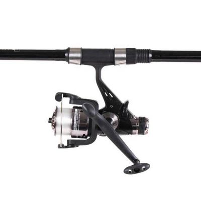 Lot De 2 Cannes à Pêche Pliantes Télescopiques Avec Moulinet - Canne Pliable Portable 134cm