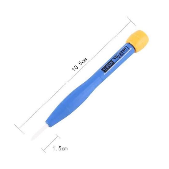Lot de 8 tournevis Sourcingmap en céramique pour vis à tête fendue 