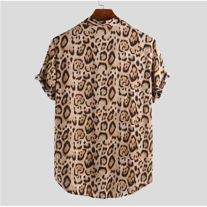 Chemise imprimé leopard homme online