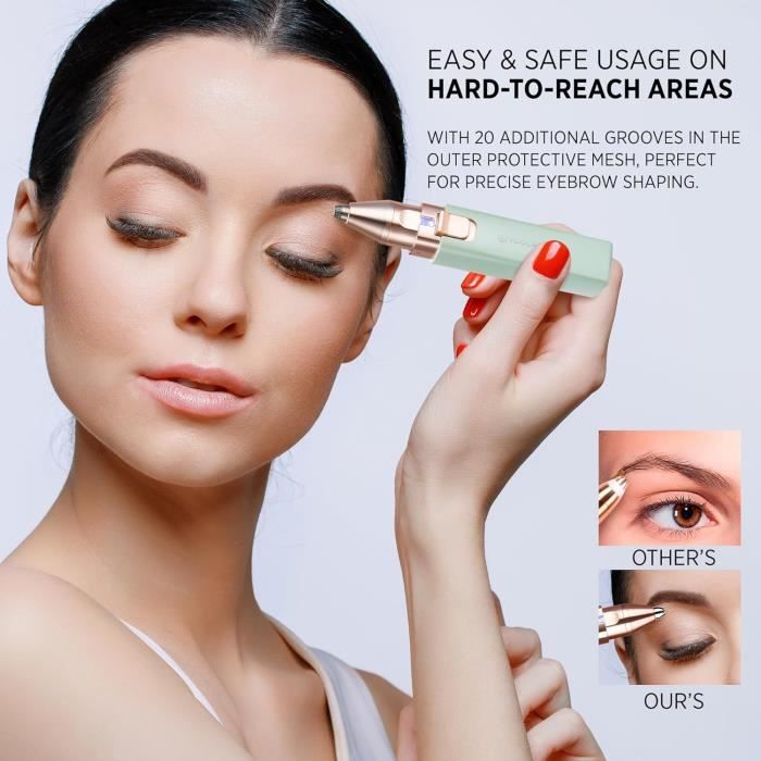 Épilateur pour sourcils et poils du visage pour femmes Rasoir — free download