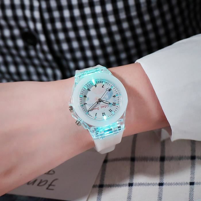 Montre fille waterproof deals