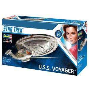 Maquette Revell Star Trek Enterprise NCC-1701 - 62 Pièces à Monter Et Peindre Pour Collectionneurs
