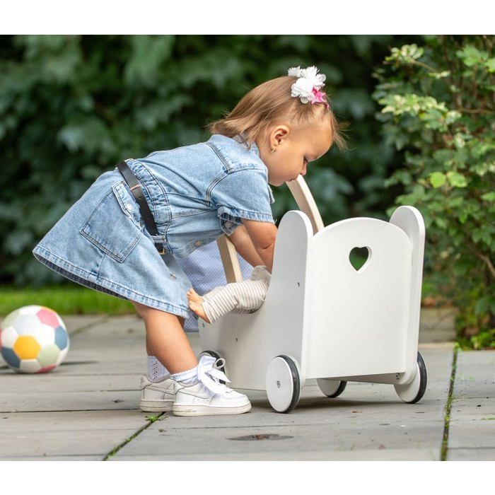 Ecoiffier 1837 – Landau Enfant Dès 18 Mois – Jouet D'imitation Promenade Bébé – Fabriqué En France Plastique Résistant