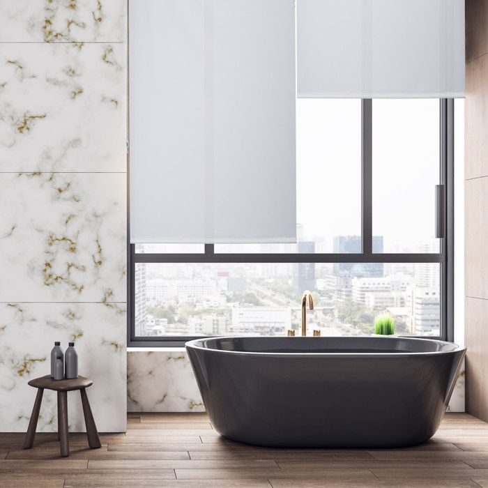Relaxdays Store De Baignoire,160x240cm, Rideau De Douche Hydrofuge Anti Eclaboussures Differentes Tailles Transparent 84662787