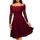 Robe de soiree bordeaux