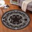 Version Noir Star Diametre 1 Dessin Anime Carte Captor Sakura Tapis Magique Tableau Paillasson Antiderapant En Peluche Achat Vente Tapis Cdiscount