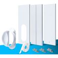 Lot de 3 pques de kit de fenêtre pour climatiseur portable,kit évent pour fenêtre de 3PCS Pque Fenêtre Climatiseur