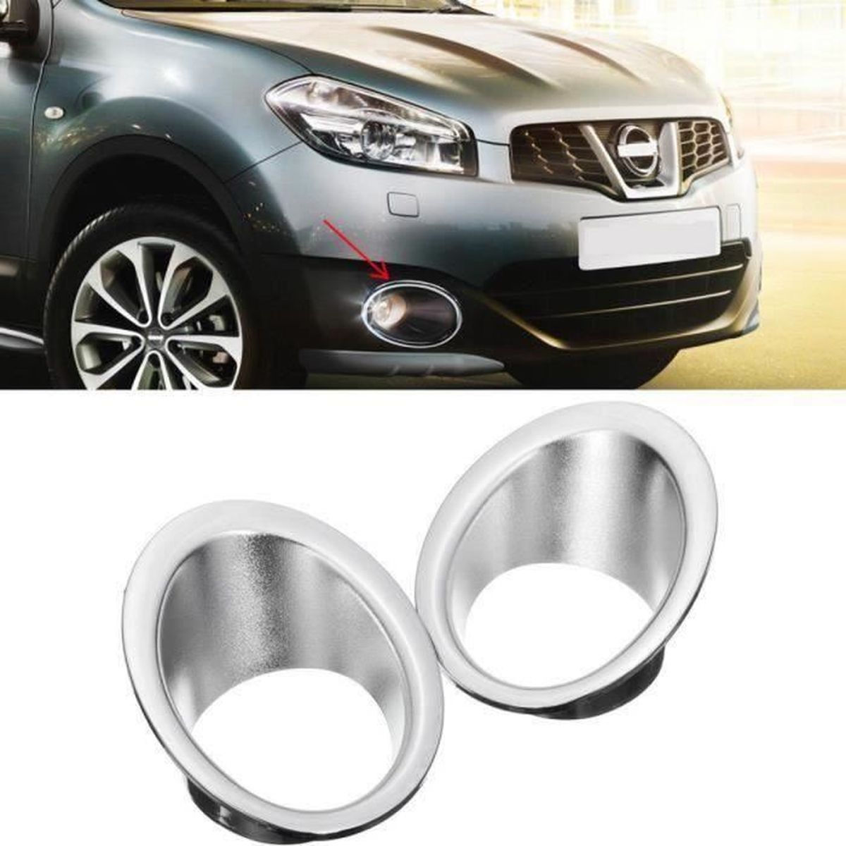 Phare Antibrouillard Avant Droit Pour Nissan Qashqai II J11 (2017) - Neuf
