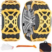 Chaînes à Neige SNÖ-PRO ECO 9mm - Compatibles 120-215 | Pour Pneus 60 R17, 255 40 R18...