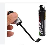 stylo de retouche de réparation de rayures de peinture de voiture automatique outil de suppression de rayures noir pour, 2pcs