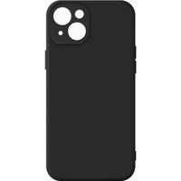 Coque iPhone 13 Mini Silicone Semi-Rigide avec Finition Soft Touch noir Noir