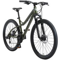 Vélo tout terrain BIKESTAR 27,5 pouces suspension avant cadre 17 pouces - Olive Gris