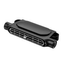 Ventilateur de siège de voiture portable pour siège avant et arrière PassGrass USB 62,air de refroidissement- Noir[F91615]