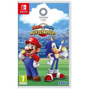 JEU NINTENDO SWITCH Mario & Sonic aux Jeux Olympiques de Tokyo 2020 • Jeu Nintendo Switch