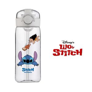 Stitch Disney Grande bouteille/gourde en plastique avec graduation de 2,3 l