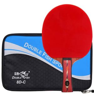 RAQUETTE TENNIS DE T. authentique raquette de Tennis de Table,batte de Ping-Pong Legend avec étui,raquette de sport,lame en carbone- long handle 8d