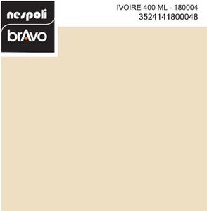 PEINTURE - VERNIS Aérosol peinture professionnelle ivoire 400 ml, Blanc Ivoire.[Z10]