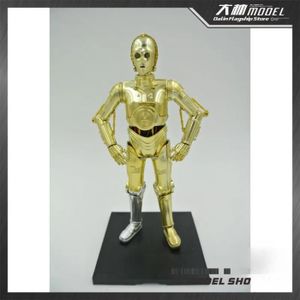 FIGURINE - PERSONNAGE noir - Dalin Model Star Wars NuclearModel 1-12 C-3PO Anime Model Action Figures Assemble Model Kit