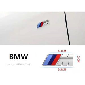 DÉCORATION VÉHICULE Logo ///M BMW Sport  Emblème Badge Autocollant Sti