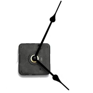 Mentin Mecanisme Horloge Aiguilles Mouvement Remplacement de Pendule Quartz Silencieux Ensemble DIY Montre Réparation Outil Noir 6# 