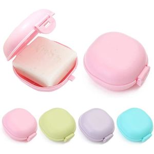 2pcs Queta Bo/îte /à Savon Porte-Savon en Bois Bo/îte Savon Voyage pour Salle de Bain Voyage Randonn/ée Camping