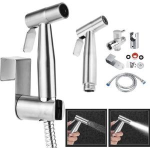 Chiffon Pulv/érisateur de Couche de Douche Toilette Bidet Pulv/érisateur avec Support de Tuyau Pulv/érisateur /à Main Bidet Douche Set. SoarUp Set de Douche Acier ABS