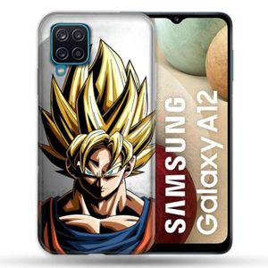 FULLYIDEA Back Cover for SAMSUNG Galaxy A12, Dragon Ball Z, Goku