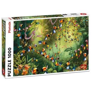 PUZZLE Puzzle Animaux - PIATNIK - Toucan dans la Jungle -