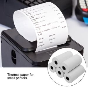 tactiz  50 Rouleaux Papier Thermique 80mm Imprimante Bornes Tactiles