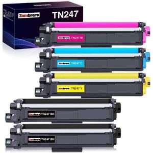 TN247 TN-243CMYK TN243 TN243CMYK TN-243 pour Toner Brother DCP-L3550CDW  Multipack MFC-L3750CDW HL-L3210CW MFC-L3770CDW HL-L32 - Cdiscount  Informatique