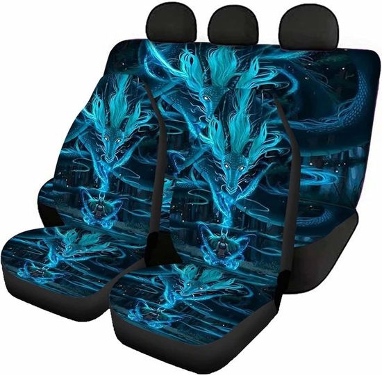 Organiseur De Siège Auto - 2 Poches Avec Support Tablette - Tissu Oxford - Noir