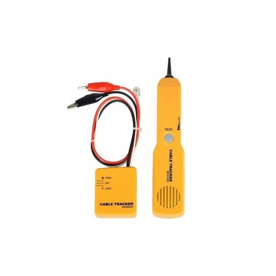 Testeur De Câbles Et Traceur De Fils - Générateur De Tonalité RJ-11 - Détecteur De Continuité Pour Réseau Et Téléphonie
